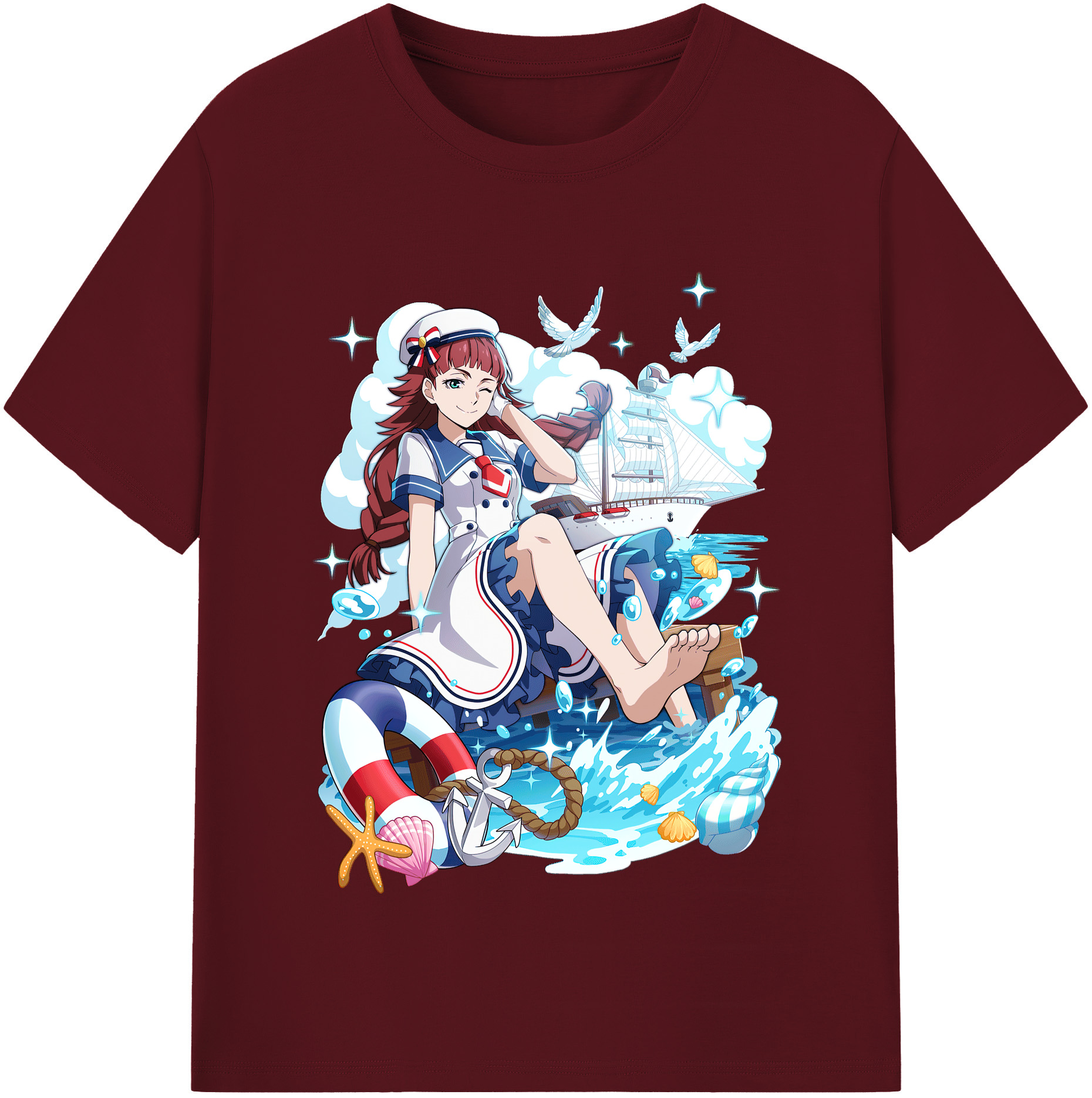 （画像用） 文豪ストレイドッグス Bungo Stray Dogs 綿100％半袖Tシャツ（フロントプリント）